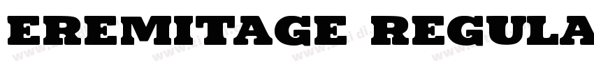 Eremitage Regular字体转换